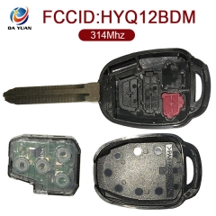 AK007102 for Toyota Remote Key 2+1 Button 314Mhz FCCID HYQ12BDM G Chip