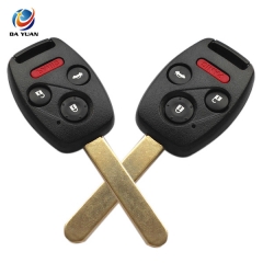 AK003013 2003-2007 for Honda Remote Key 3+1 Button and Chip Separate ID48 313.8MHZ Fit ACCORD FIT CIVIC