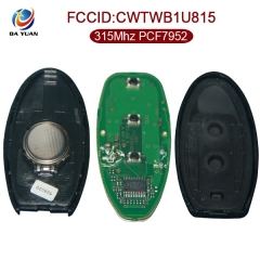 AK027040 for Nissan TIIDA Smart Key 2+1 Button 315MHz PCF7952 CWTWB1U815