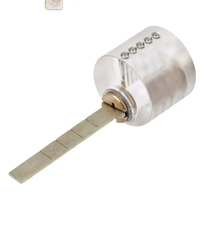 LS08003 Professional lock picks T-Lock Visable Practice Padlocks Lock Pick Lock Training Trainer Pick for Locksmith