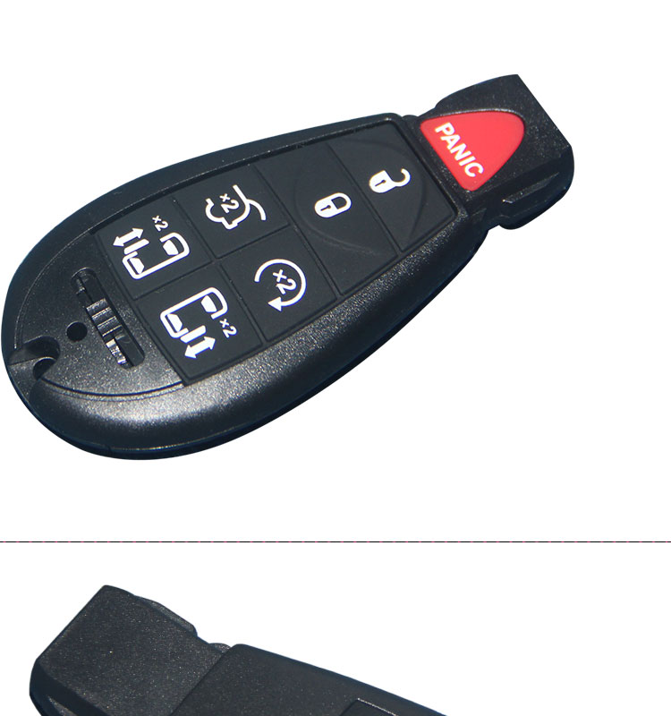 AS015039 key shell for chrysler fobic with 6+1 Button