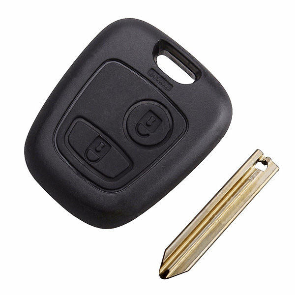 AS016015 Citroen Remote Key Case 2 button Case SX9 (Split buttons)