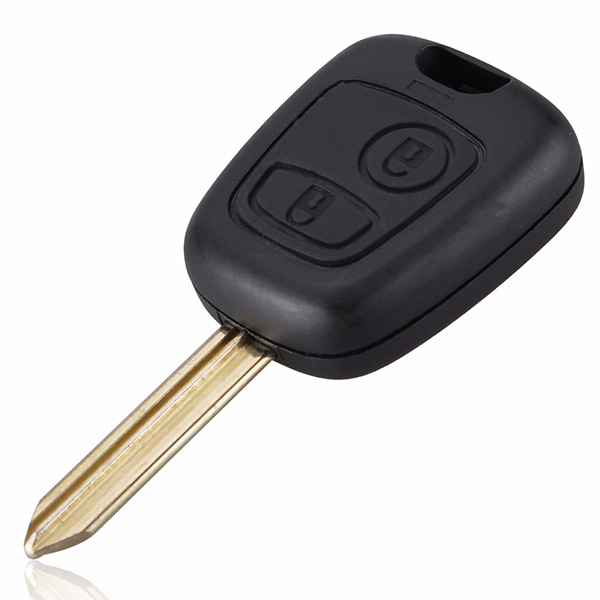 AS016015 Citroen Remote Key Case 2 button Case SX9 (Split buttons)