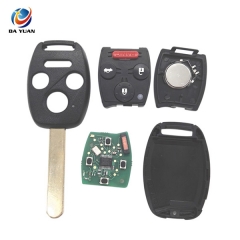 AK003056 Remote Key Fob 3+1 Button 313.8MHz ID46 Chip for 2008-2012 for Honda CRV Accord G8D