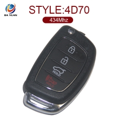 AK020039 for Hyundai Flip key 3+1 Button 434MHz 4D70