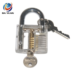 LS08006 Transparent Practice Padlock Training Tool