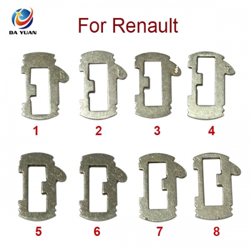 ALR0011  Lock Reed Locking Repairing Work plate For Renault A Set Of Eight Piece