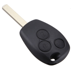 AS010007 3 Buttons Remote Key Shell Case Replacement for Renault