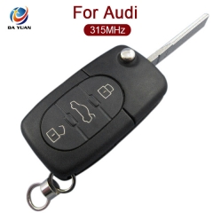 AK008011 for Audi 3 Button Flip Remote Key 315MHz