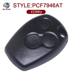 AK010005 for Renault Remote Key 3 Button PCF7946AT 433MHz With logo