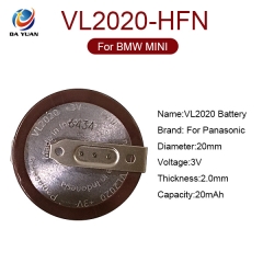 CKB001 VL2020 HFN for BMW MINI Car Remote Control Battery 3V With Solder Pins