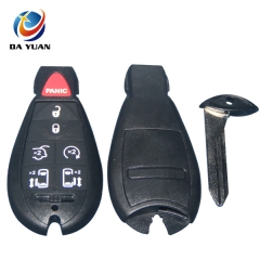 AS015039 key shell for chrysler fobic with 6+1 Button