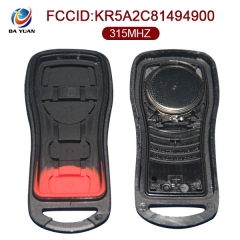 AK027043 for Nissan Remote Key  3+1 Button  315MHz KR5A2C81494900