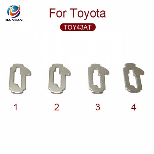 ALR0005 Car Lock Reed Locking Repairing Work plate for Toyota TOY43AT A Set Of Four Piece