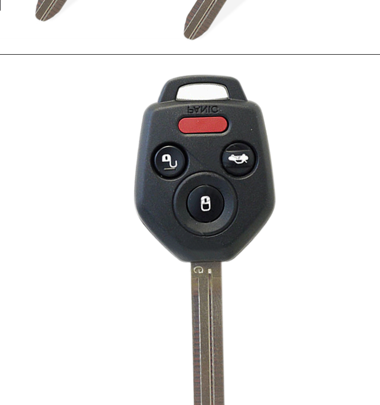 AK034005 for Subaru 3+1Button Remote Key 315MHZ 4D60 Chip