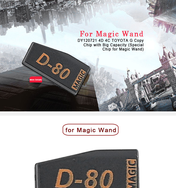 DY120721 Promotion 4D 4C TOYOTA G Copy Chip with Big Capacity (Special Chip for Magic Wand)