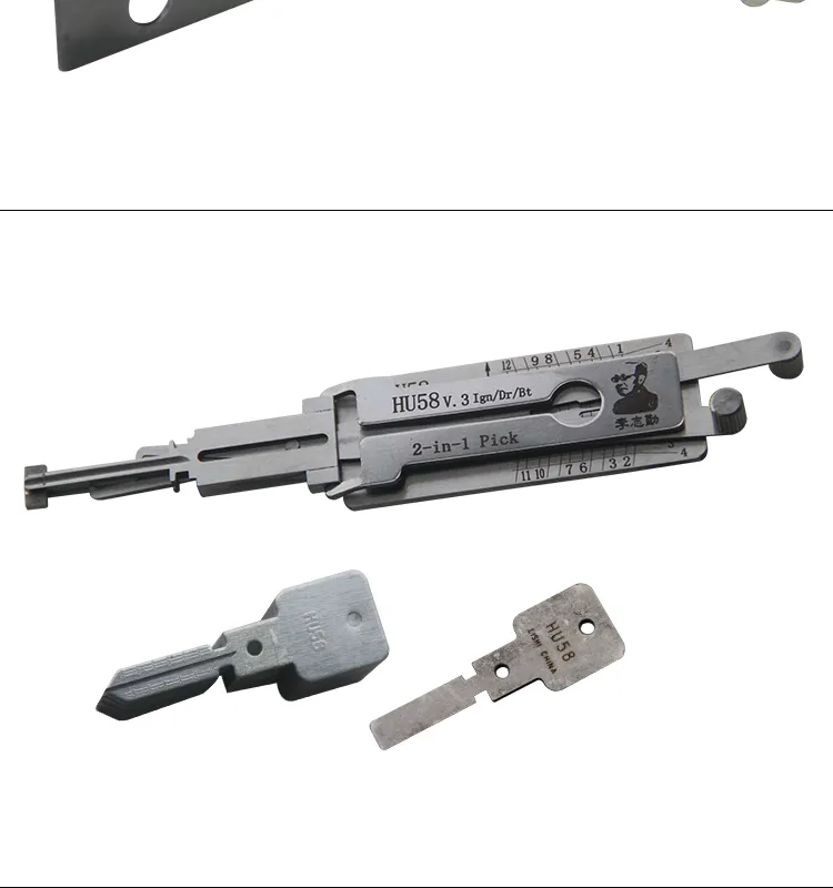 LS01075 LISHI HU58 V.3 2 in 1 Auto Pick and Decoder