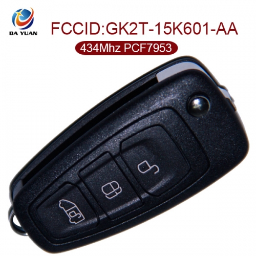 AK018068 for Ford Transit 2016 Flip Key 3 Button 434MHz ID47(PCF7953) GK2T-15K601-AA