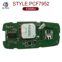 AK011019 for Mitsubishi Colt plus 3 Button smart card 434MHZ ID46 PCF7952