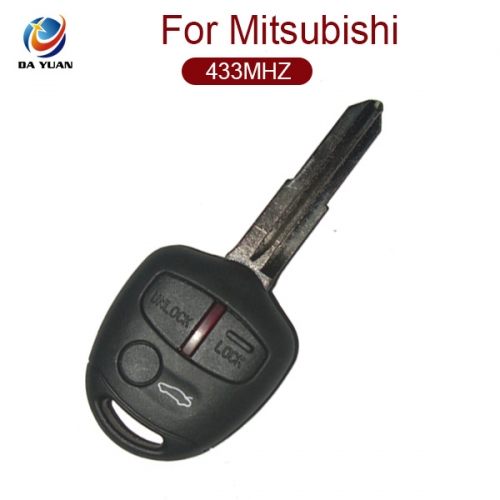 AK011013 For Mitsubishi 3 Button Remote Key 433MHZ