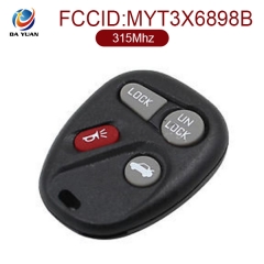 AK014020 for Chevrolet Remote Key 3+1 Button 315MHz MYT3X6898B