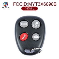 AK014020 for Chevrolet Remote Key 3+1 Button 315MHz MYT3X6898B