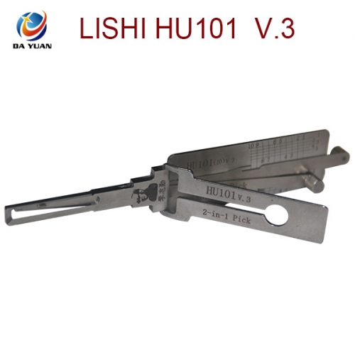 LS01067 Lishi tool 2 in 1 (HU101) for jaguar, landrover, ford, volvo etc 2 in 1
