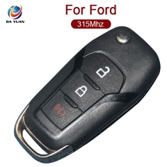 AK018072 for Ford Flip Remote Key 2+1 Button 315MHz FCC ID: N5F-A08TAA OEM #:FL3T-15K601-AB