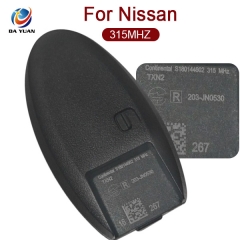 AK027044 for Nissan Quest Remote Key 4 Button 315MHz  4A Chip S180144602