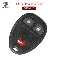 AK019001 for GMC 2+1button Remote Set(USA) 315MHZ KOBGT04A