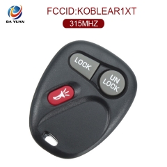 AK019003 For GMC Car Key Fob Replacement Transmitter Remote Keyless Entry Remote Control for KOBLEAR1XT,315mhz