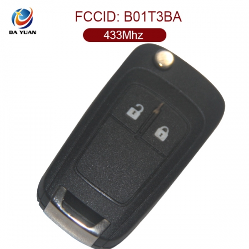 AK057004 for Vauxhall 2 Button Flip remote control key 433MHz ID46  Model:B01T3BA 13271922 000206