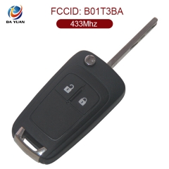 AK057004 for Vauxhall 2 Button Flip remote control key 433MHz ID46  Model:B01T3BA 13271922 000206