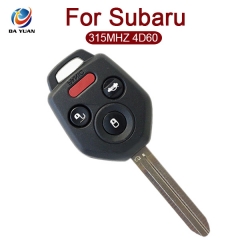 AK034005 for Subaru 3+1 Button Remote Key 315MHz 4D60 Chip