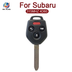 AK034005 for Subaru 3+1 Button Remote Key 315MHz 4D60 Chip