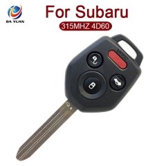 AK034005 for Subaru 3+1 Button Remote Key 315MHz 4D60 Chip
