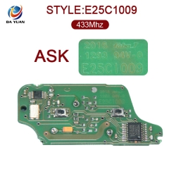 AK016032 for Citroen  2 Button 433Mhz ID46 E25C1009 ASK