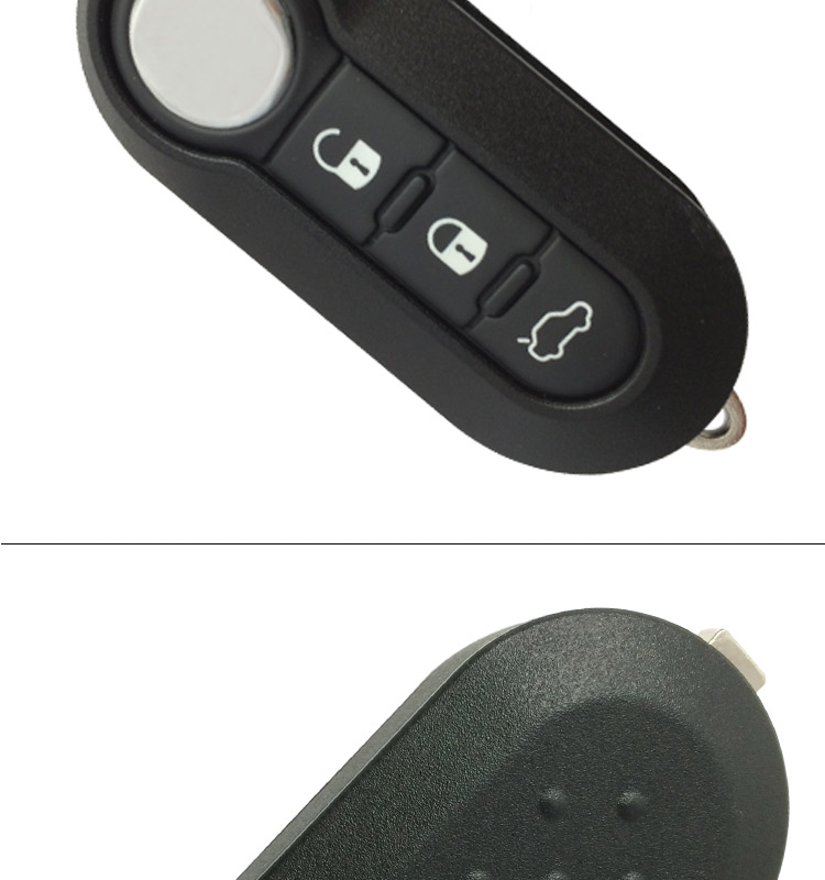 AK017006 Keyless Entry Remote Key Fob 3 Button 433MHz ID46 for Fiat 500L Bravo Ducato