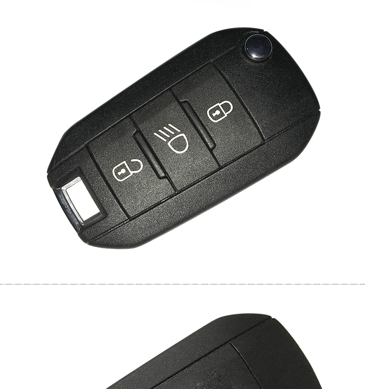 AK009026  for Peugeot 208 308 2008 3 Button remote key 315MHZ ID46