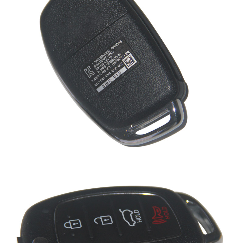 AK020039 For Hyundai Remote key 3+1 Button 434Mhz 4D70