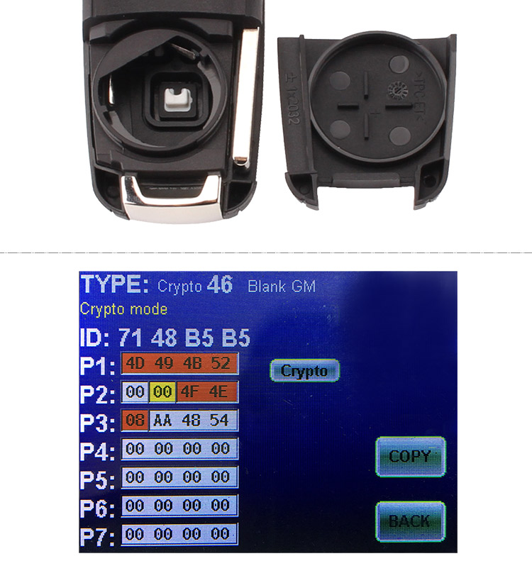 AK014003  for Chevrolet Cruze 3 button remote Flip key 315MHZ ID46
