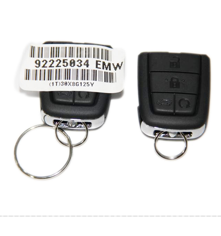 AK014037 for Chevrolet  4+1 button Remote Key 434MHZ