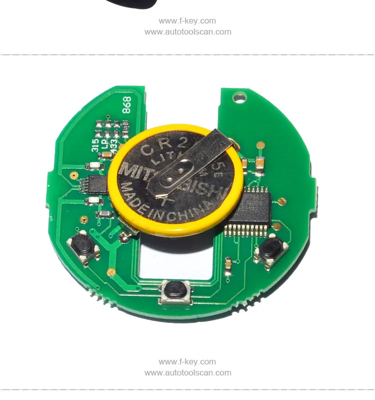 for BMW Mini Smart Key 3 Button 434MHz ID46(PCF7945)