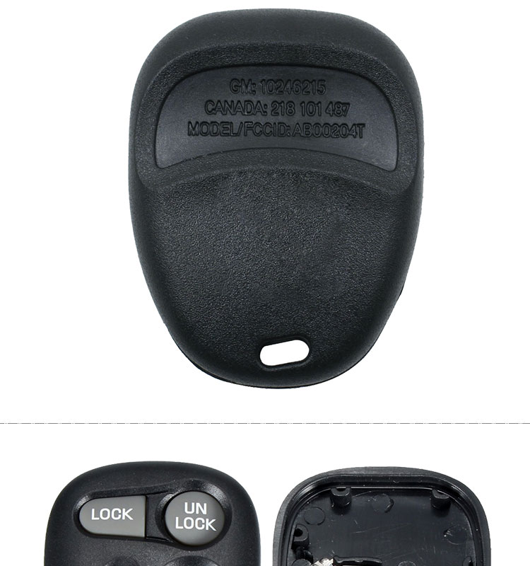 AK014016  for Chevrolet 2+1 button Remote control (314.6MHz FCC ID AB00204T)