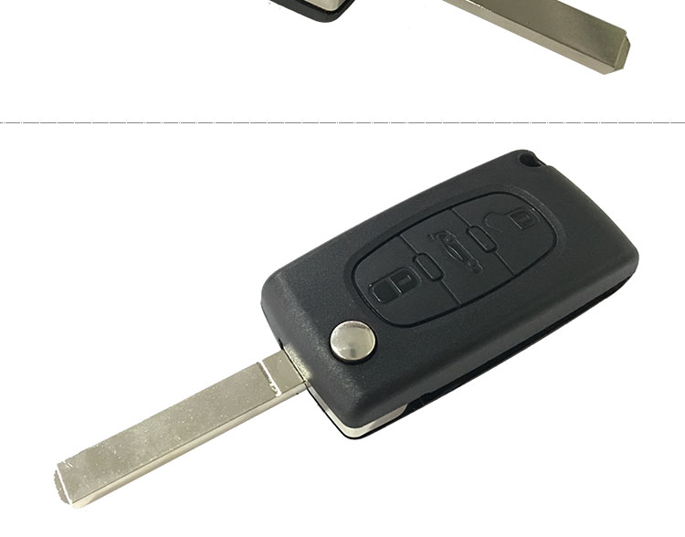 AK009005  for Peugeot 307 Remote Key 3 Button 433MHz ASK 2006-2010