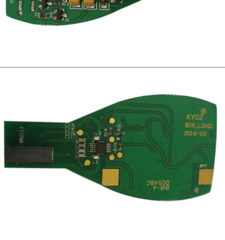 AK002038 For Benz Smart Key BE 2 Button 434Mhz FCCID:IYZDC07 IC:2701A-DC07