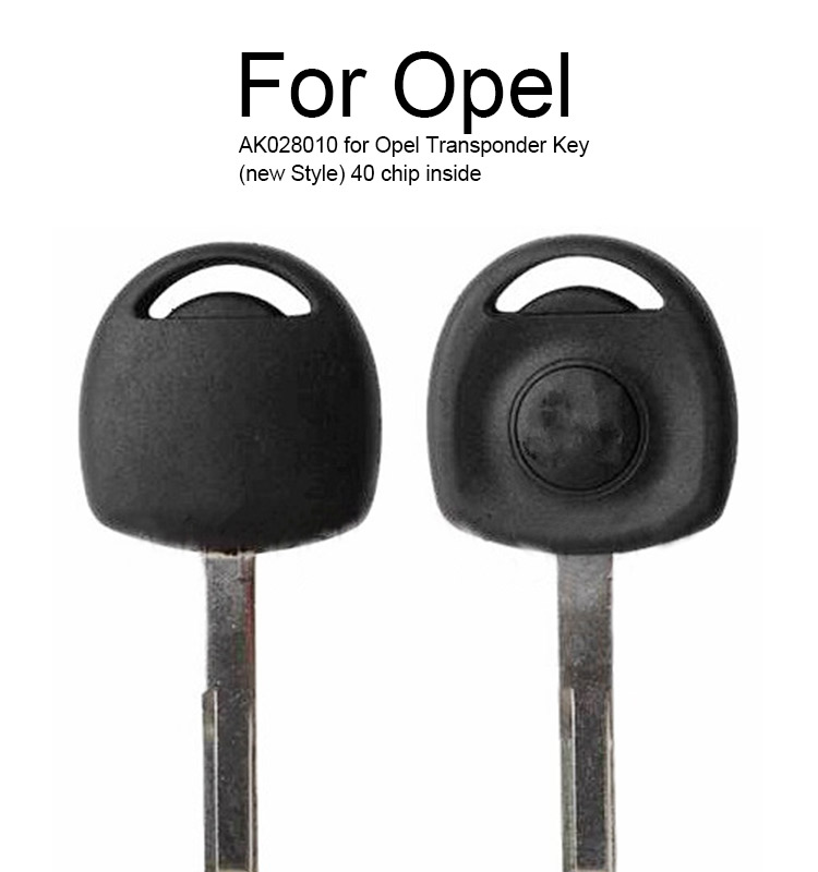 AK028010 for Opel Transponder Key(new Style) 40 chip inside