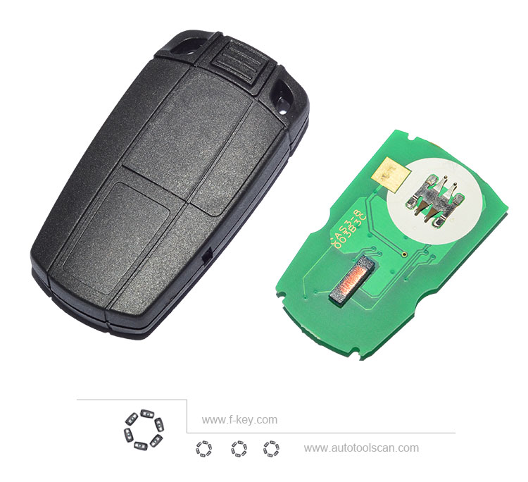 for BMW Smart Card 3 5 Series 868MHz ID46 (PCF7945)