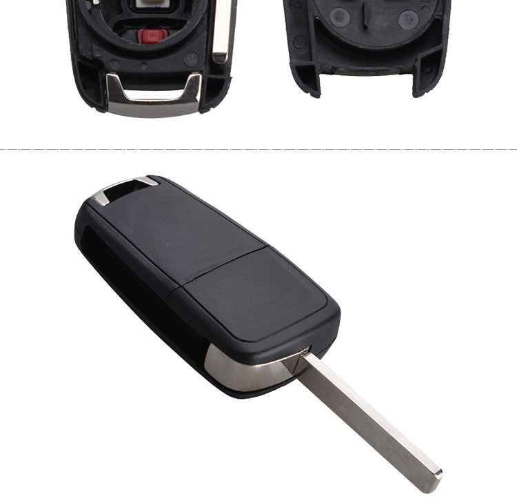 AK014007  for Chevrolet Cruze 4 button remote Flip key 433MHZ ID46