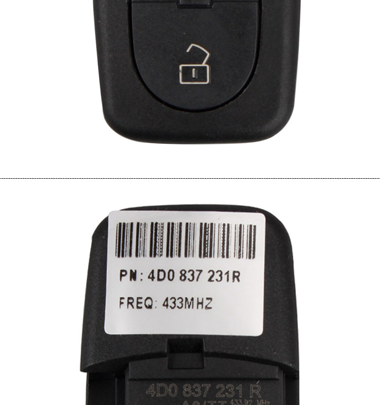 AK008004 for AUDI 2B 4DO 837 231 R 433.92Mhz For Europe South America